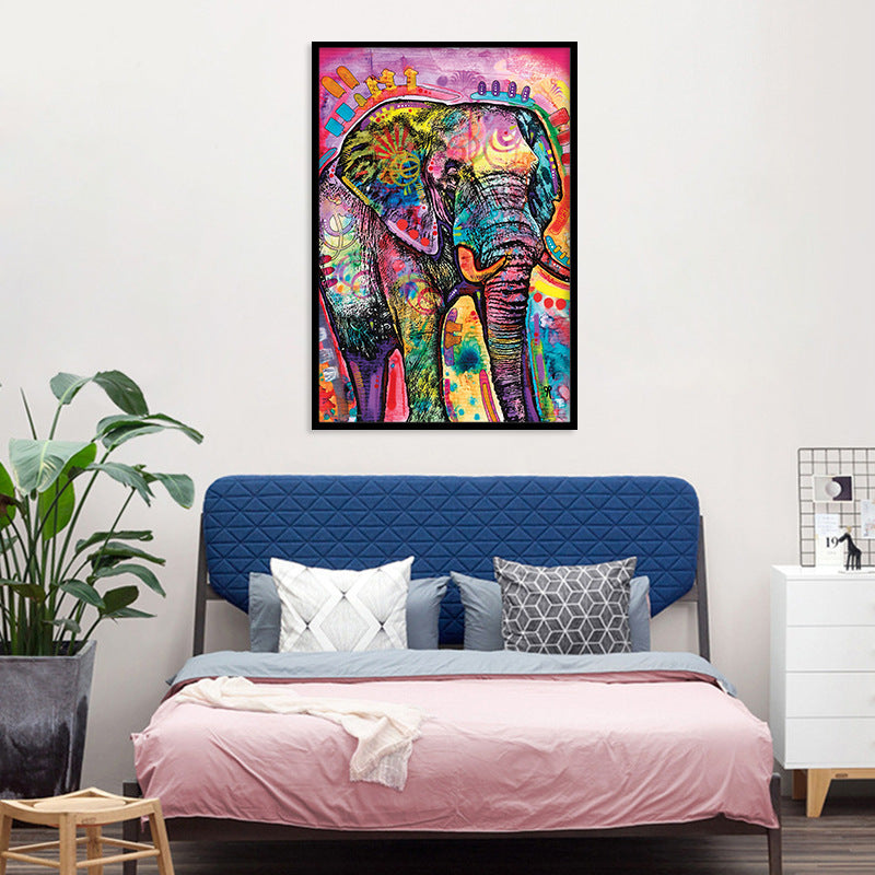African Elephant Home Art Decoration Painting