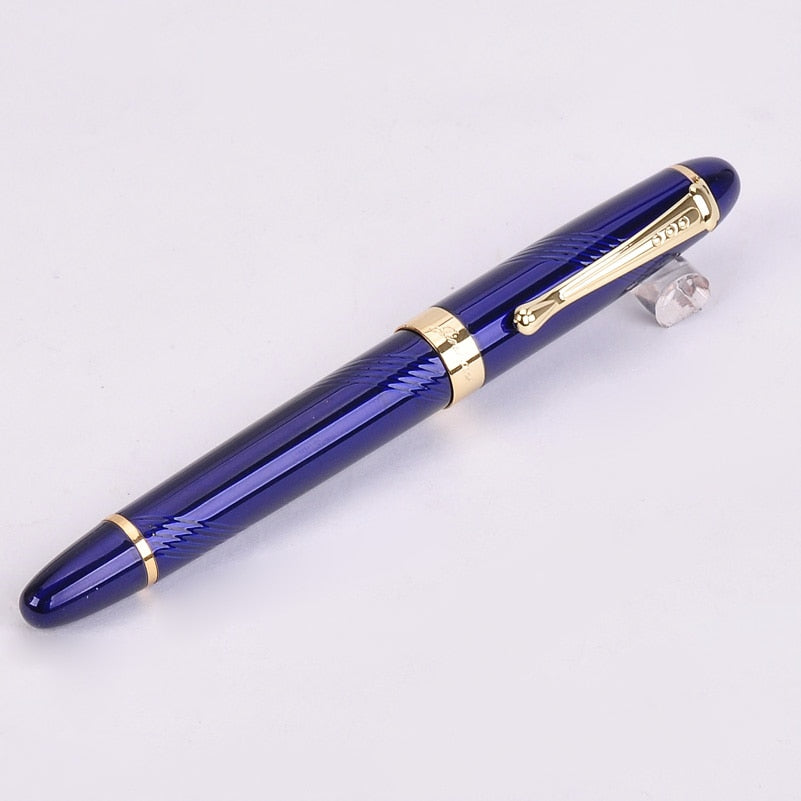 2020 New Arrivel Jinhao X450 Luxury Dazzle Blue Fountain Pen High Quality Metal