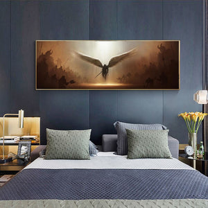 The Archangel of Justice Tyrael Wall Canvas Art Painting Wall Art Poster and Print