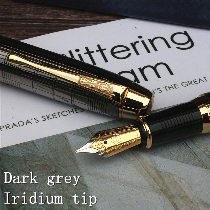1 fountain pen Fashion new style Dark grey ink pen