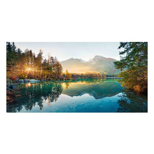 Alps Mountain Posters and Prints Nature Landscape Canvas Painting