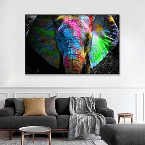 Abstract Lion Canvas Painting Print Street Graffiti Classic Animals Wall Art Posters Modern Pattern Wall Decoration Home Decor