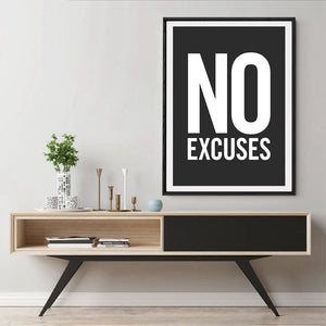 Fitness Poster Inspirational Quotes Gym Wall Decor