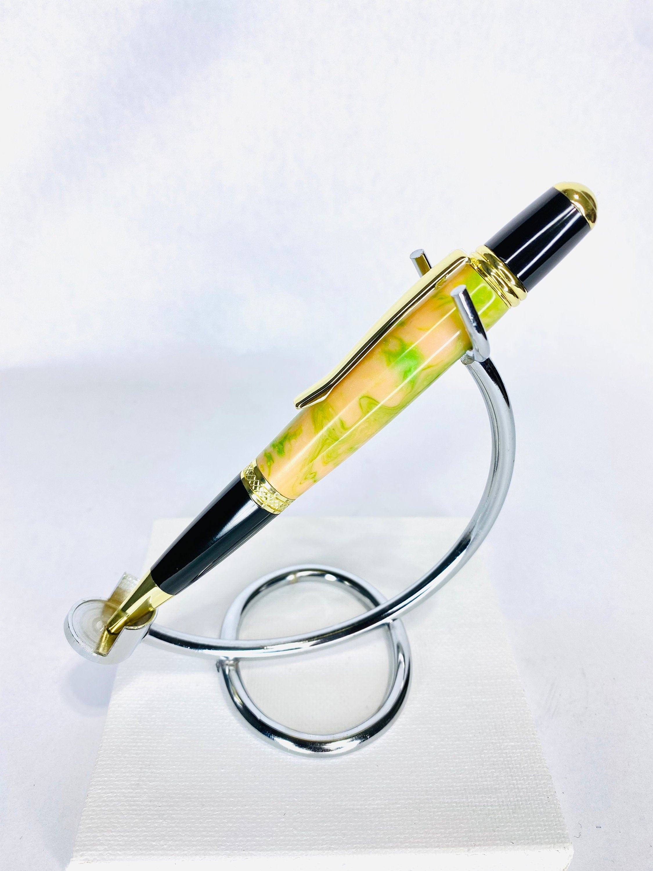 1 Beautifully! One of a Kind, Hand Cast,Hand Turned writing pen