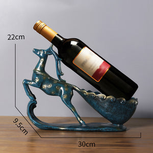 Home Living Room Decorations Wine Bottle Rack Ornament