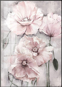 Flower Wall Art Poster Bathroom Print