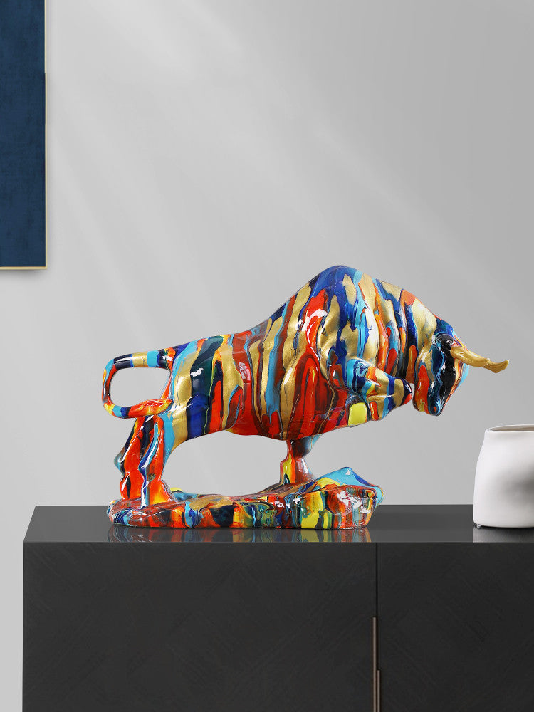 1 Creative Cow Decoration Office Decoration