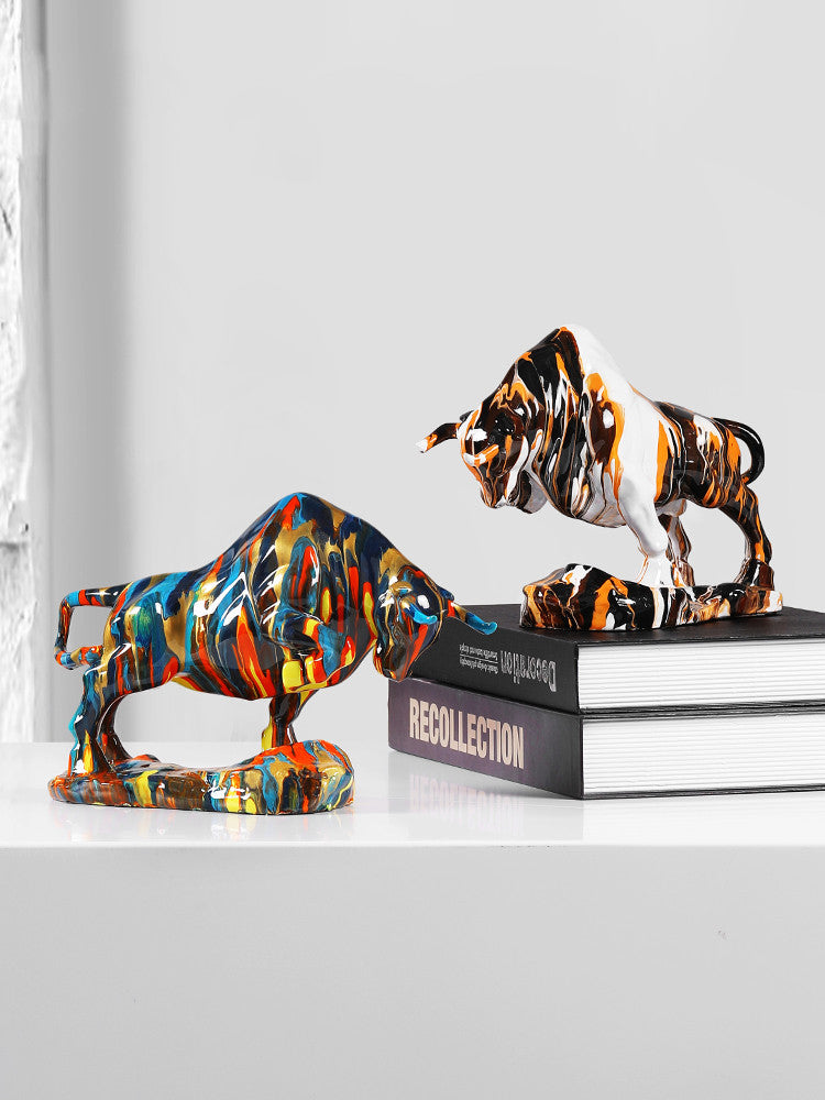 1 Creative Cow Decoration Office Decoration