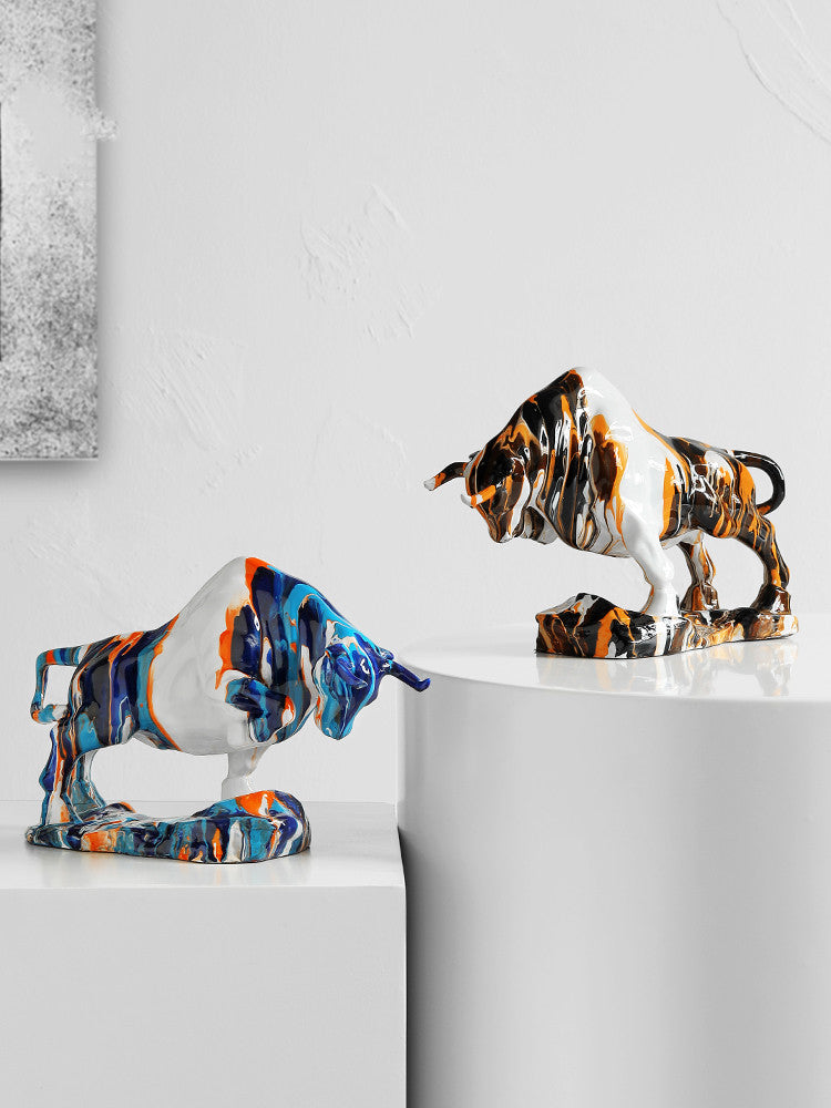 1 Creative Cow Decoration Office Decoration