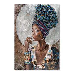 (9 Different Prints)Fashion African Woman Home Decoration Poster/print