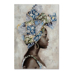 (9 Different Prints)Fashion African Woman Home Decoration Poster/print