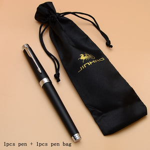 Luxury Jinhao Fountain Pen Matte Medium Ink Pens High Quality Dolma Kalem School Office Name Gift Stationery