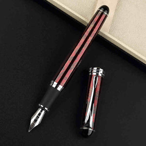 Jinhao X750 Classic Style Silver Clip Metal Fountain Pen 0.5mm Nib Steel Ink Pens for Gift Office Supplies School Supplies