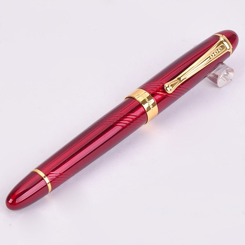 Jinhao X450 Classics Thick Body 1.0mm Bent Nib Calligraphy Pen High Quality Metal Fountain Pen Luxury Ink Gift Pens for Writing