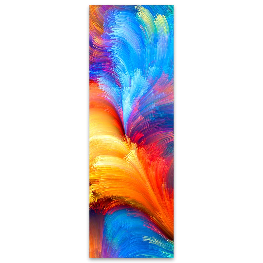 Abstract Art Canvas Painting Colorful Clouds Modern Wall Pictures, Big Size Canvas Art Prints