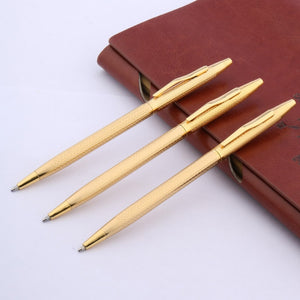 luxury high quality Twist Wave pattern drawing ink METAL Ballpoint Pen