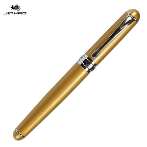Jinhao X750 Fountain Pen Gift Set Luxury Business Metal Stainless Steel color Clip Medium Nib Office Signature School