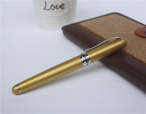 Noble JINHAO X750 fountain pen all total 15 colors with  pen pouch Thick metal ink pen