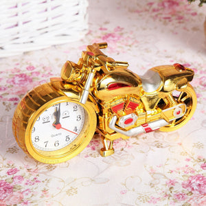 Creative Retro Motorcycle Model Alarm Clock 1pc