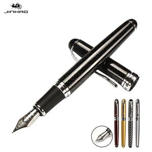 Jinhao X750 Classic Style Silver Clip Metal Fountain Pen 0.5mm Nib Steel Ink Pens for Gift Office Supplies School Supplies