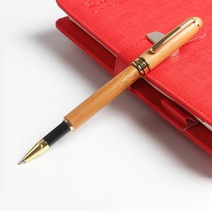 Bamboo Wood Handle Signature Pen 1PC