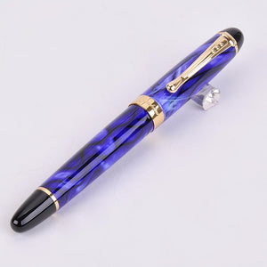 2020 New Arrivel Jinhao X450 Luxury Dazzle Blue Fountain Pen High Quality Metal