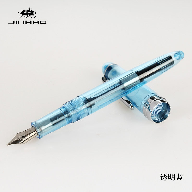 Colors 12 for Choose JINHAO 992 Fountain Pen 0.5mm Silver Clip Ink Pens