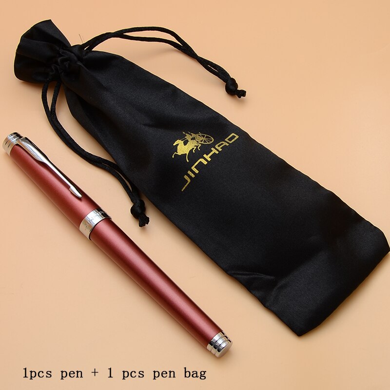 Luxury Jinhao Fountain Pen Matte Medium Ink Pens High Quality Dolma Kalem School Office Name Gift Stationery