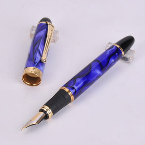 2020 New Arrivel Jinhao X450 Luxury Dazzle Blue Fountain Pen High Quality Metal