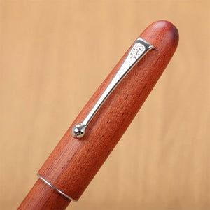 Jinhao New Wooden Fountain Pen High Quality 0.7mm Nib 2 Colors Luxury Wood Ink Pens Business Gifts Writing Office School Supplie