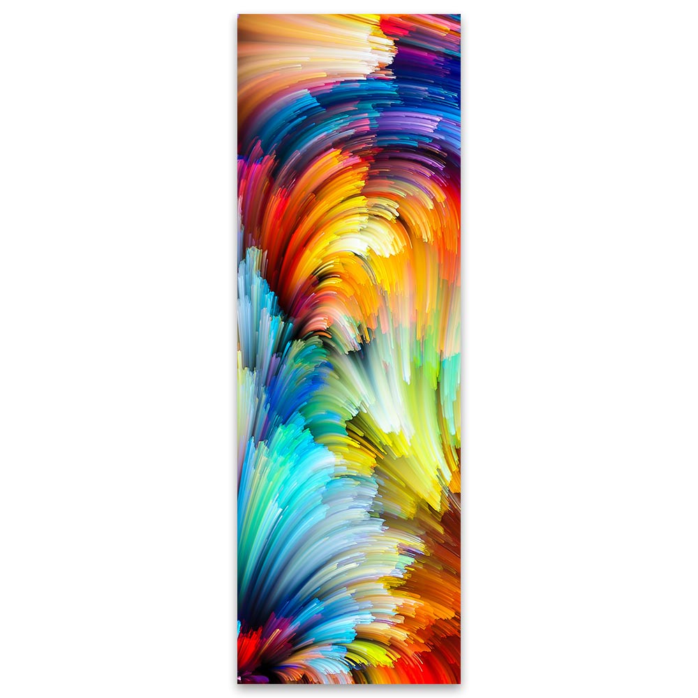 Abstract Art Canvas Painting Colorful Clouds Modern Wall Pictures, Big Size Canvas Art Prints