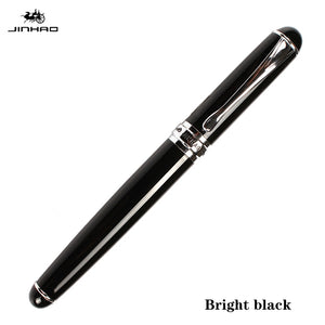 Jinhao X750 Fountain Pen Gift Set Luxury Business Metal Stainless Steel color Clip Medium Nib Office Signature School