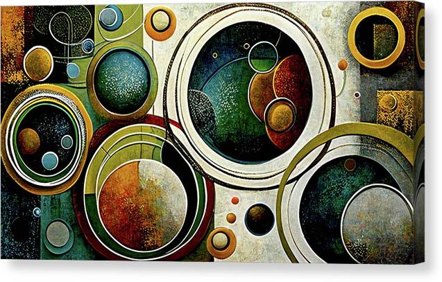 Circle Universe 21 - Canvas Print