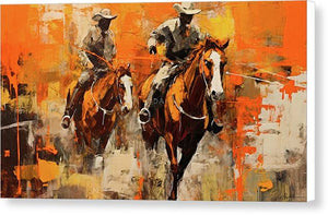 Cowboys 6 - Canvas Print